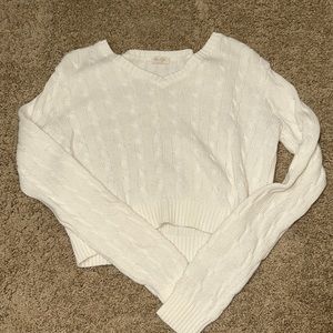 brandy melville crop sweater